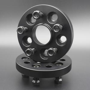 Cheap Fully Black Hubcentric Forged Aluminum Wheel Spacers For SUBARU Bolt Pattern 5x100 20mm for sale