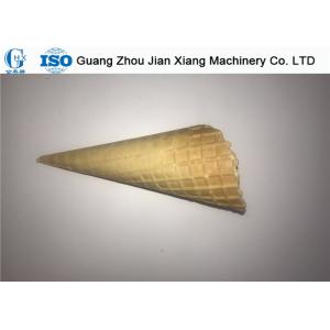 Fast Heating Up Oven Ice Cream Cone Production Line With Durable Baking Plates