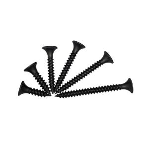 Secure Drywall with Plain Finish Black Metric Drywall Screws and ISO9001