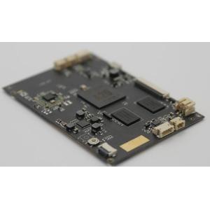 FR4 SMT PCB Assembly Black Soldmask White Silkscreen