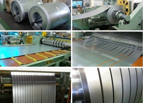 Slitting SGCH (Full hard) EN 10147 Hot Dip Galvanized Steel Strip For Constructu