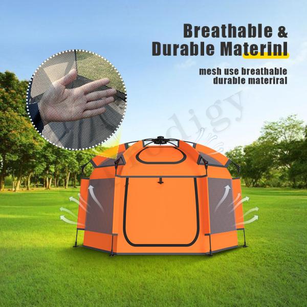 Nylon TPU Pop Up Play Tent Large Space Folding Tent Play House