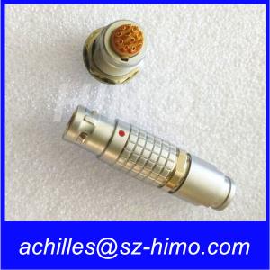 metal lemo 4pin to 2pin adaptor cable connector panel mount socket push pull