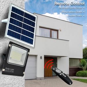 IP66 Motion Sensor Solar Flood Light 50 Watt 100w 200w Bright Solar Security