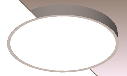 Recessed Circular Led Panels 5000k-6500k Led Round Ceiling Surface Panel Light