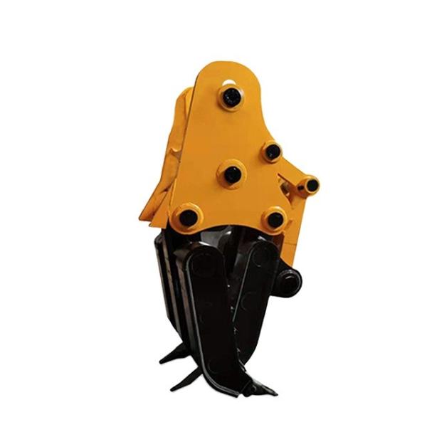 20Ton Excavator Manual Type Farm Machine Log Grapple 2.2M Jaw Opening Q355B