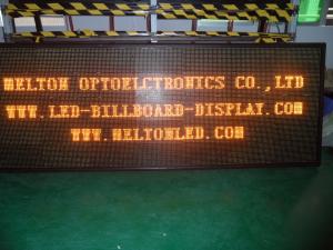 China Waterproof Single Color Large Modular Scrolling LED Outdoor Signs P12 / 16 on sale