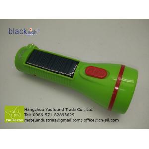 BN-405S Emergency Lighter Solar Torchlight LED Flashlight with Side Lamp