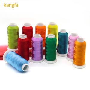 Industrial Embroidery Sewing Thread 40s/2 5000m High Temperature Resistant 75d