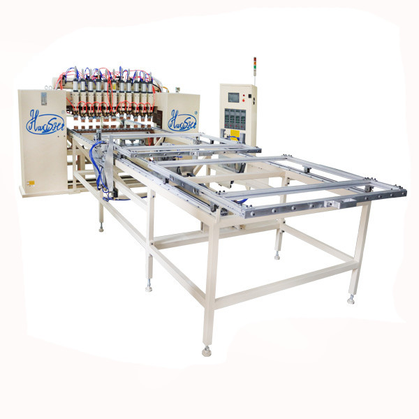 Automatic High-Precision Steel Mesh Multi Head Spot Welder Wire Shelf Gantry