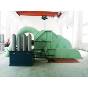 100kw-50mw Pelton Turbine Generator Stainless Steel Cast Iron F Insulation Air
