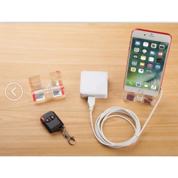 COMER cell phone stand factory supply special design anti theft system alarm