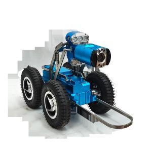 Wireless Tablet Control Sewer Pipe Crawler Robot With High Definition Camera