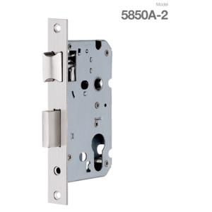 Chrome Finish 50mm Backset Mortise Bathroom Lock OEM