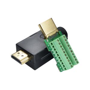 HDMI Male Jack to Screw Terminal Block Breakout Board Adapter