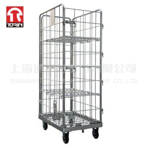 Torin SWK1042-WOT Steel Multi-layer Movable Folding Cargo Storage Steel Roll