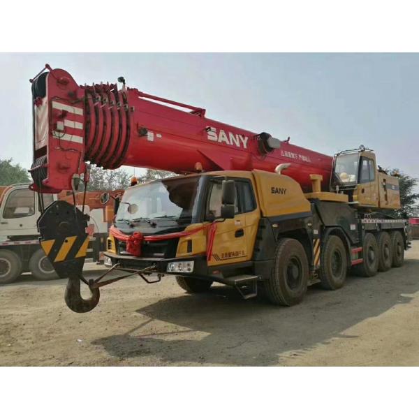 100ton Used Truck Crane Mobile Crane Hoist Crane Five-Arm Crane Jib for Heavy