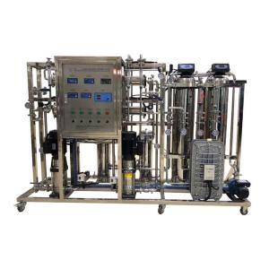 250L/H RO EDI Machine For Dialysis / Distill Water With Sand Carbon Cartridge