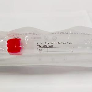 China 2 Years Shelf Life Viral Transport Tube With Swab Class I Plastic on sale