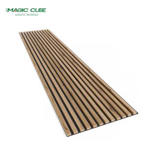 Customized Fireproof Wood Bedroom Slat Board with Melamine Finish and 3 Side