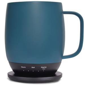 Electric Gooseneck Kettle, Temperature Control, Self-Heating Coffee Cup, LCD