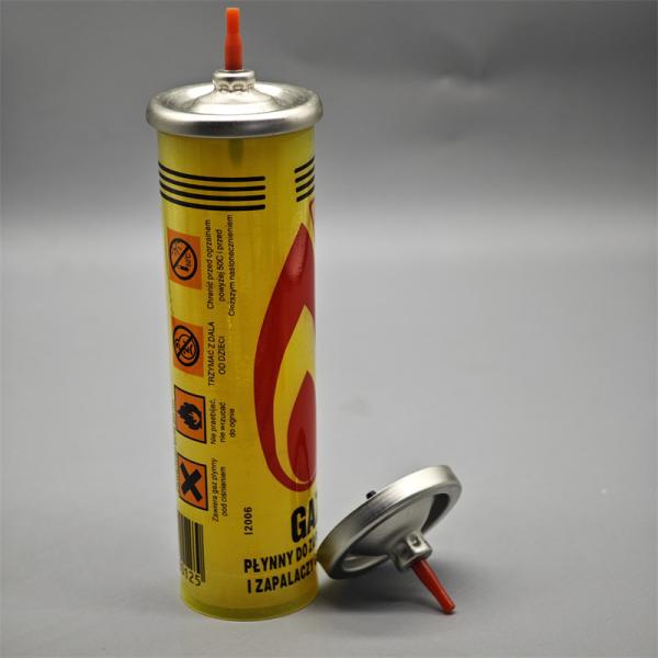 Compact lighter gas refill valve with adaptor for travelers with space-saving