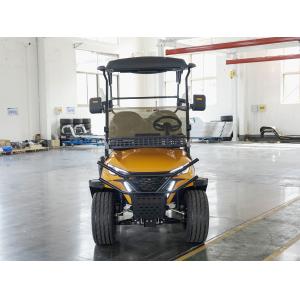AC Motor 3.5 KW Two-Seater Golf Cart with Ground Clearance 120mm for a