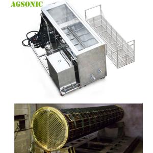 Sus304 Heat Exchangers Ultrasonic Engine Cleaner Large Cleaning Tank 28khz