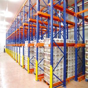 Cheap 500mm Drive In Pallet Racking Industrial Shelving Cold Storage for sale
