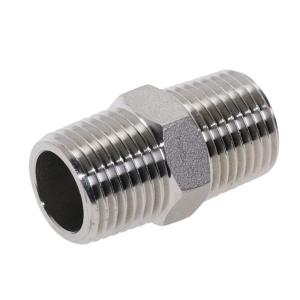 Cheap 3/4&quot; Male To 3/4&quot;Male Swagelok Hex Nipple , Stainless Steel Npt Hex Nipple for sale