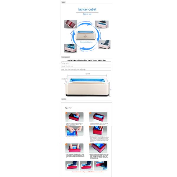 Automatic shoe cover machine/Shoe covers machine