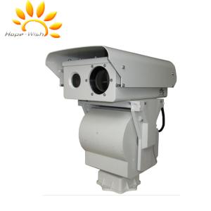 Dual Sensor Thermal Imaging Camera , PTZ infrared Border Surveillance Camera