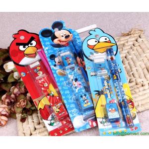 China 10 in 1 Popular Combined Plastic Stationery Gift Set Office Stationery Set on sale