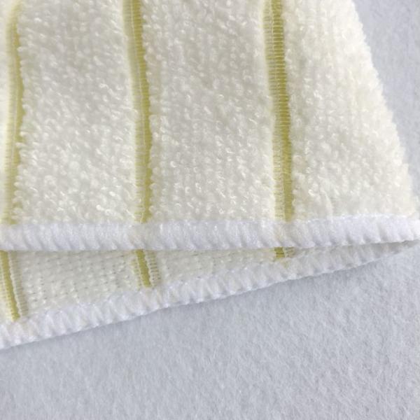 30cm*30cm color stripe cationic kitchen cleaning microfiber cloth,stripe drying polyester towels