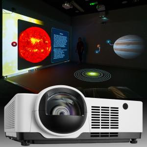 Cheap Short-Throw Laser Projector with 10W Speaker and Keystone Immersive Visual Projection for sale