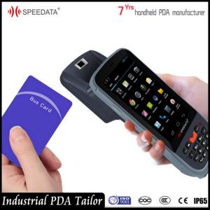 Biometrics Fingerprint Scanner with Long Range UHF RFID Reader and Barcode