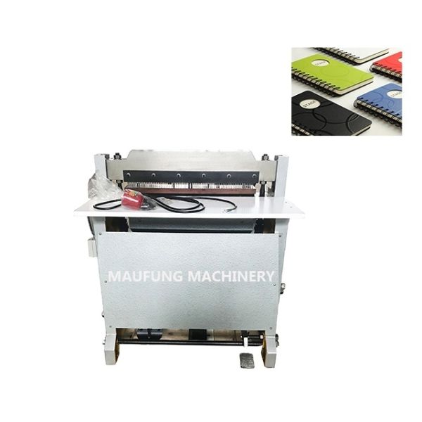 Quality Semi-Automatic Manual Punching Machine with 1.5KW Power 220V Voltage and 50-60 Times/Minute Speed for Notebook Binding wholesale