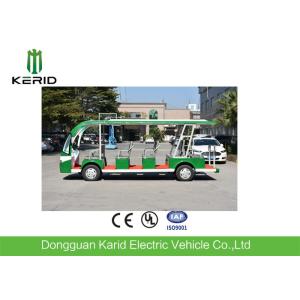 China New Energy 72V DC Motor 14 Seater Electric Passenger Vehicles With CE Certificate on sale