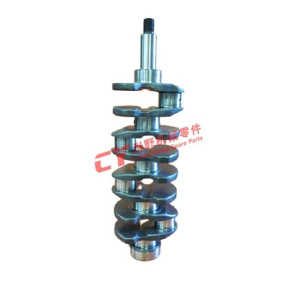 Quality 13411-1592 Excavator Crankshaft For HINO W04D 6 Holes wholesale