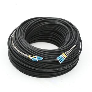 APC UPC 1550nm Waterproof Fiber Optic Cable FC SC Carrier Pigtail