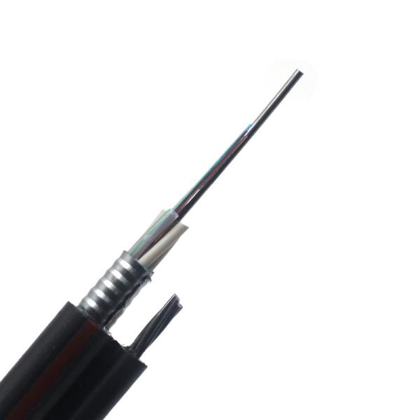 Figure 8 Type Self Supporting Aerial Cables Single Mode 24 Core Optical Fiber
