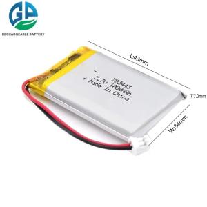 703443 Lithium Polymer Battery Pack 3.7v 650mah