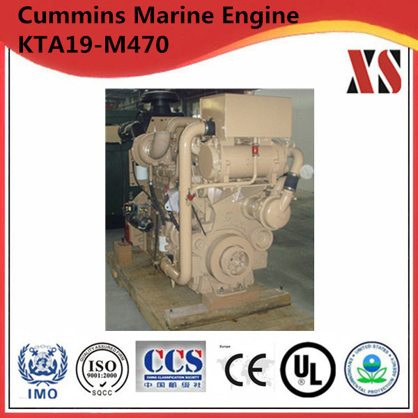 Quality New Cummins marine diesel engine KTA19-M470 wholesale