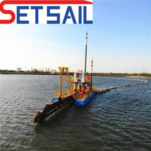 Cheap Small Size Cutter Suction Sand Dredger Cummins Weichai Engine Hydrocyclone Cyclone Type for sale