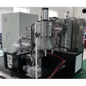 Automotive Wheel PVD Hard Chrome Vacuum Metalizing Machine , DC Magnetron