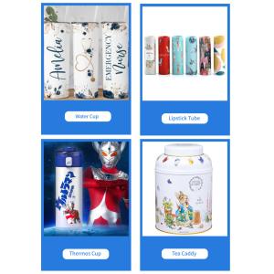 10-270mm Cylindojet UV Printer With LCD Touch Screen Control Panel