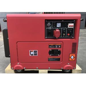 Low Fuel Consumption Silent 7KW Single Cylinder Small Portable Generators