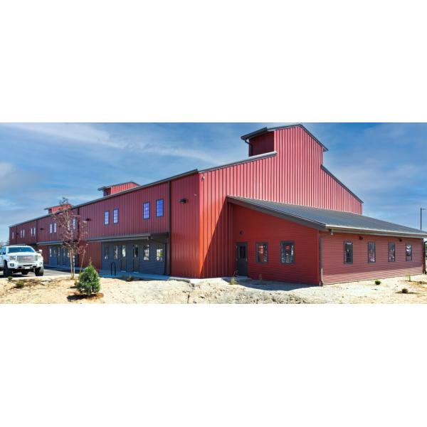 Painted Or Galvanized Prefabricated Multi Storey Steel Structure Buildings