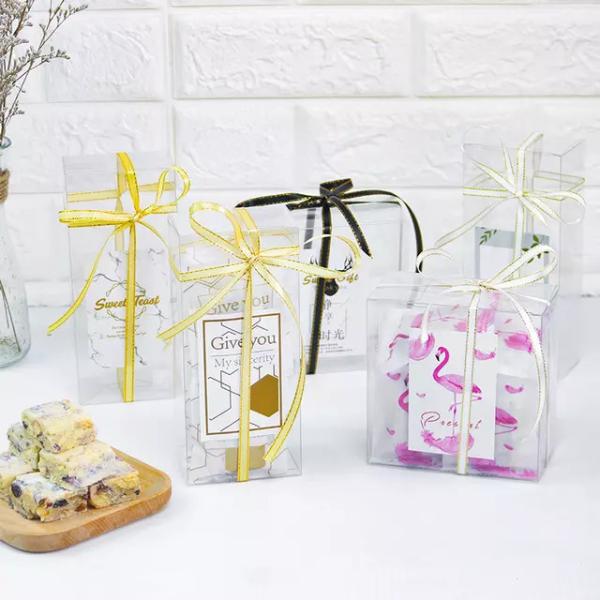 Transparent Folding Printed PVC Clear Plastic Packaging Boxes