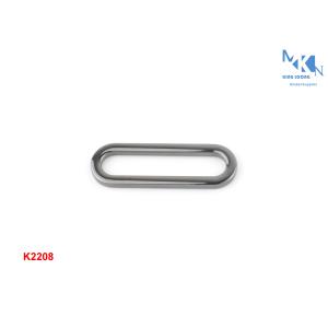 Shiny Silver Metal Square Buckle Flat Round Corner Square Ring For Bag Different